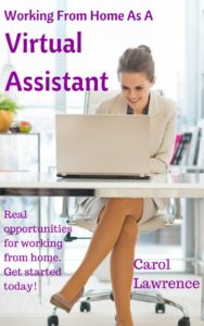 working from home as a virtual assistant
