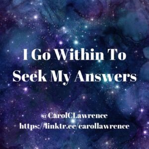 Going Within For Your Answers