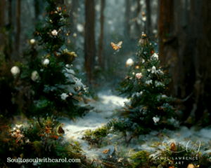 Fairy winterland ai art